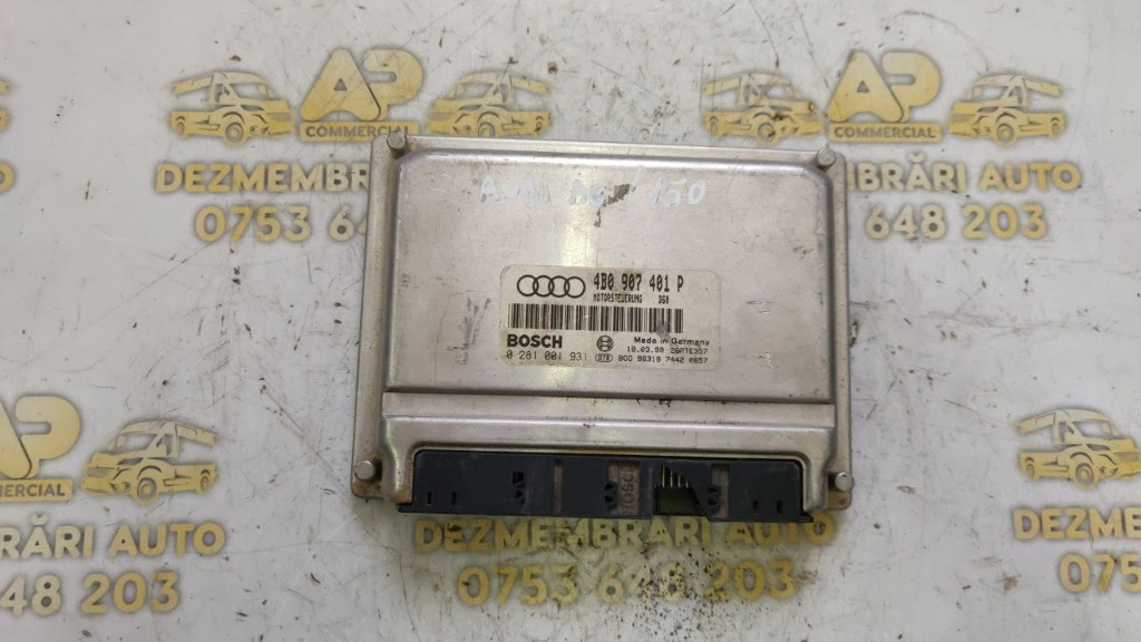 Calculator motor Audi A6 4B C5 2.5 TDI cod: 4B0907401P