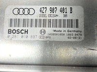 Calculator motor Audi A6 C5 Allroad 2.5 tdi automat AKE cod 4Z7 907 401 B / cod BOSCH 0 281 010 897