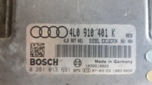 Loosen Genealogy humor Calculator motor Audi Q7 3.0 tdi ecu - #483673631