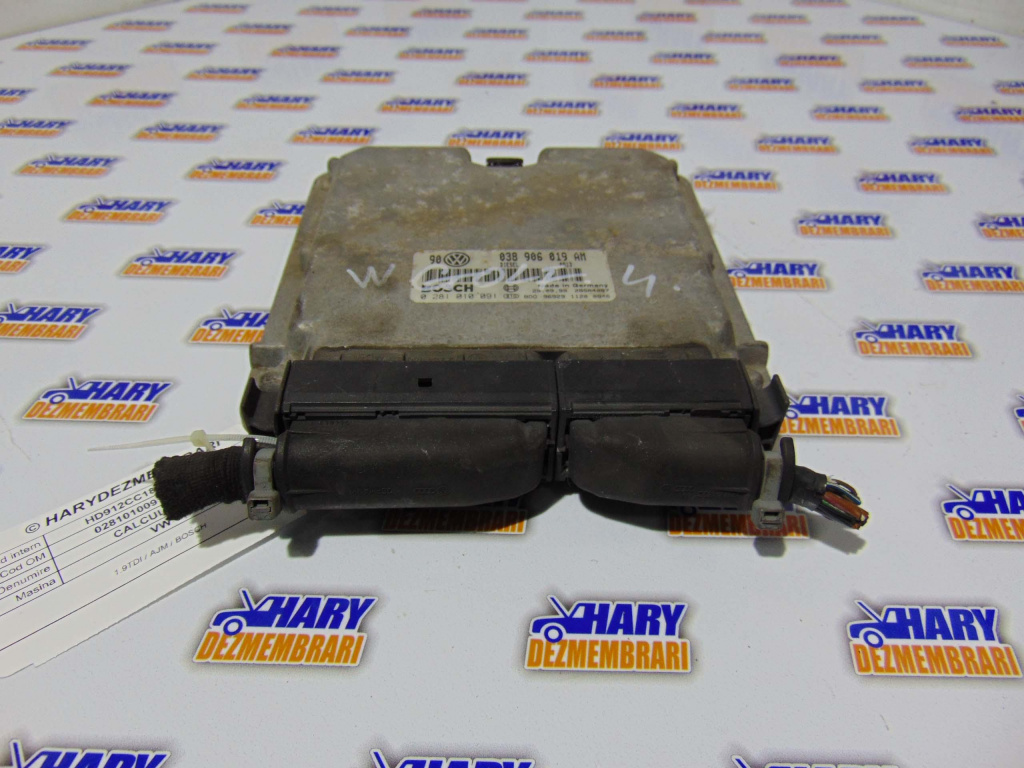 Calculator motor avand codul 0281010091 / 038906019AM pentru VW Golf IV