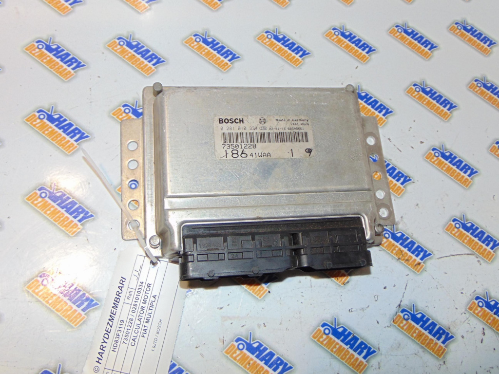 Calculator motor avand codul 73501228 / 0281010334 pentru Fiat Multipla