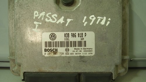 Calculator motor Bosch 0281001720 038906018P-