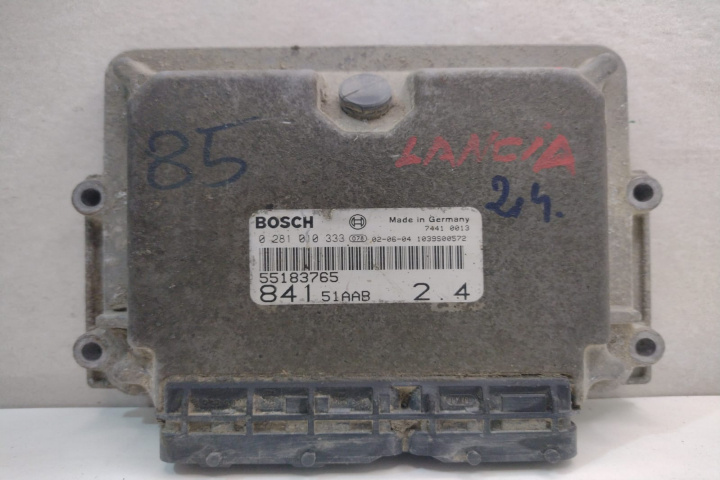 Calculator Motor Bosch ECU 2.4 jtd 0281010333 / 55183765 / 1039S00572 Lancia Thesis [2001 - 2009]