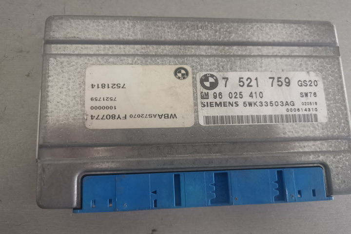 Calculator motor Calculator cutie automata Bmw Seria 3 7521759 5WK33503AG 7521759 BMW