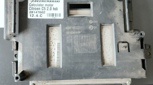 Calculator motor Citroen C5 2.0 hdi Cod calcu