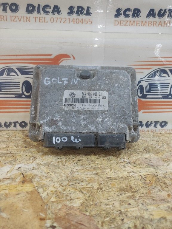 Calculator motor, cod 06A906018EJ, 0261206327, Vw Golf 4 Variant (1J5) 2.0 benz, AZJ (idi:483783)