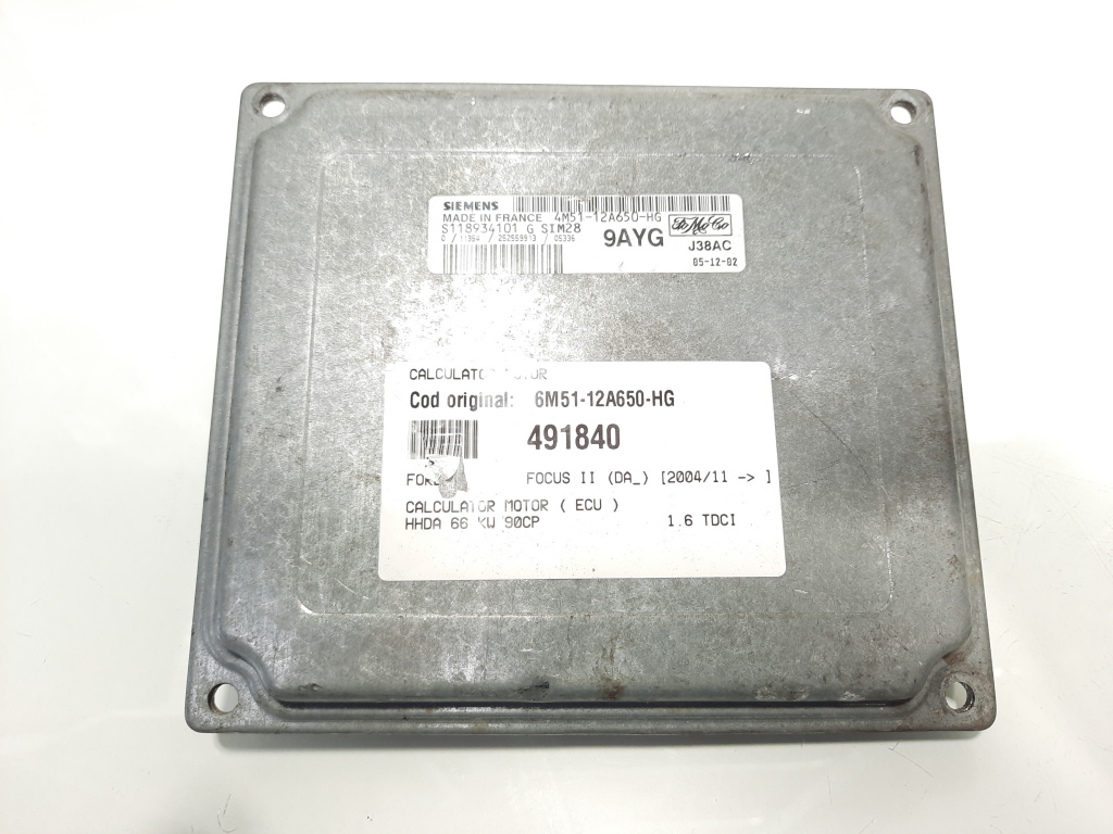 Calculator motor, cod 6M51-12A650-HG, Ford C-Max 1
