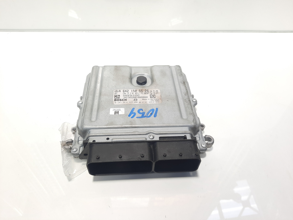 Calculator motor, cod A6421505526, 0281014925, Mercedes Clasa E (W211), 3.0 CDI, OM642920
