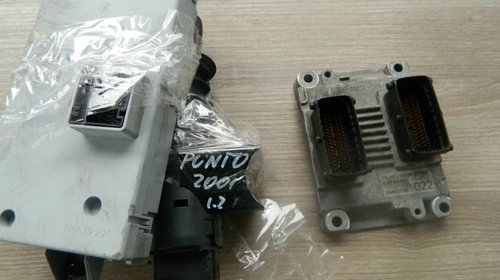 Calculator motor cu cheie cip si contact Fiat Punto 1.2 2001