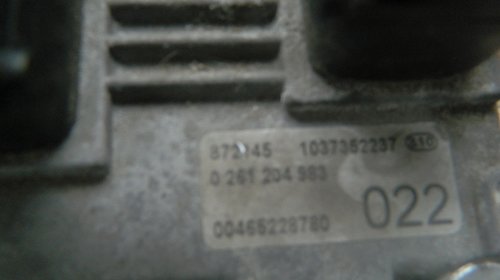 Calculator motor cu cheie cip si contact Fiat Punto 1.2 2001