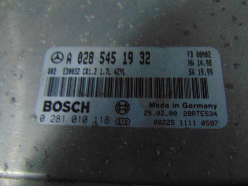 Calculator motor cu codul A0285451932 pe