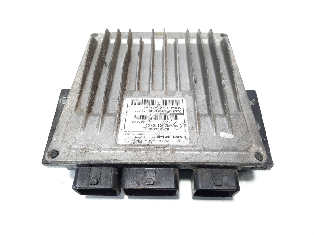 Calculator motor Delphi, cod 8200399038, 8200619409, Renault Megane 2, 1.5 DCI, K9K, EURO 4 (id:483227)