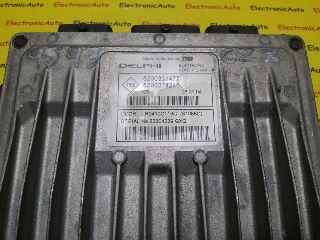 Calculator Motor DELPHI DELPHI RENAULT KANGOO R0410C119C / 8200331477 / 8200374246R0410C119C / 8200331477 / 8200374246