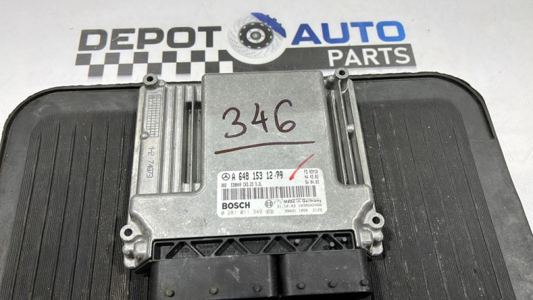 CALCULATOR MOTOR E CLASS 2003 3.2 CDI OM648 COD A6481531279 / COD BOSCH 0 281 011 349 (id: 346)