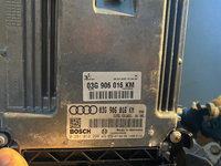 Calculator motor ECU 03G 906 016KM 03G 906 016KM Audi A4 B7 [2004 - 2008] Avant wagon 5-usi 2.0 TDI MT quattro (140 hp) AUDI A4 B7 BREAK 2.0 TDI 140CP Quattro CUTIE MANUALA 6 TREPTE COD JEE,CULOARE NEAGRA COD LZ9Y