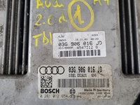 Calculator motor ECU Audi A4 (8EC, B7) [Fabr 2004-2008] 03G906016JD 2.0 TDI BRE