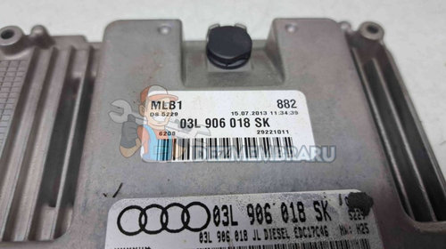 Calculator motor ECU Audi A4 (8K5, B8) Avant [Fabr 2008-2015] 03L906018SK 2.0 TDI CJCD 110KW 150CP