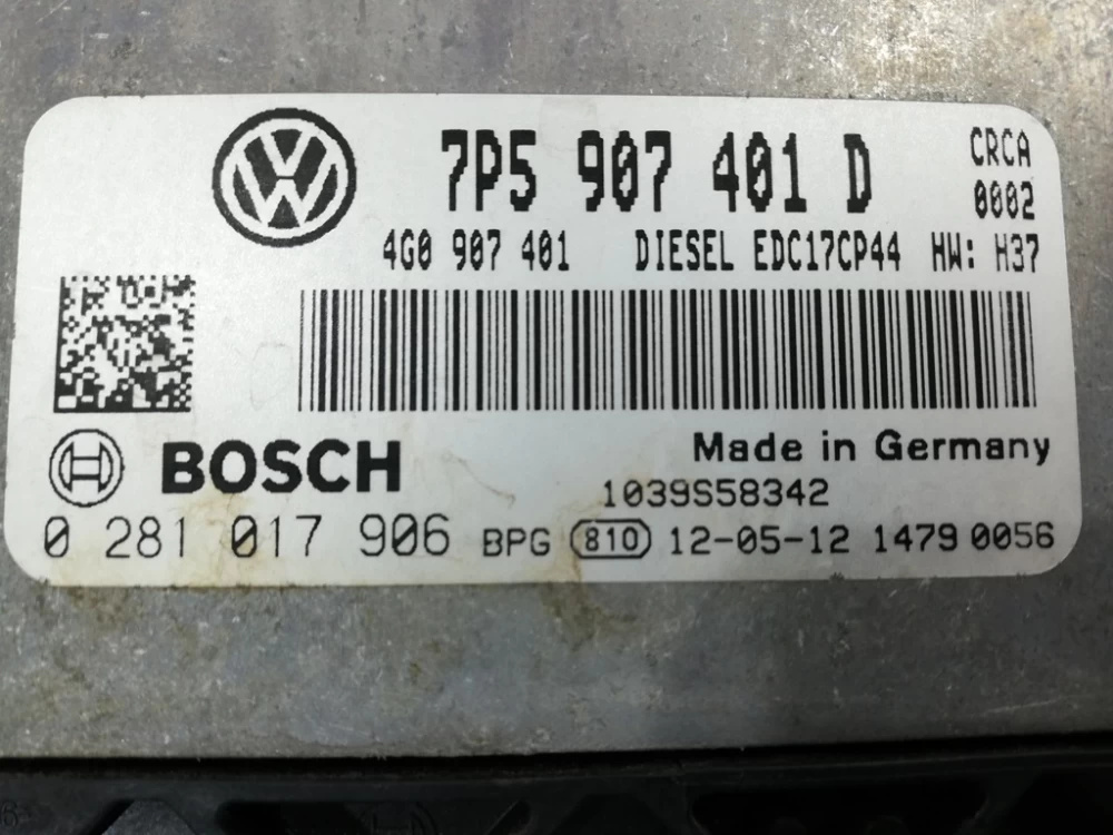 Calculator motor ECU Audi / A6 / A4 / A5