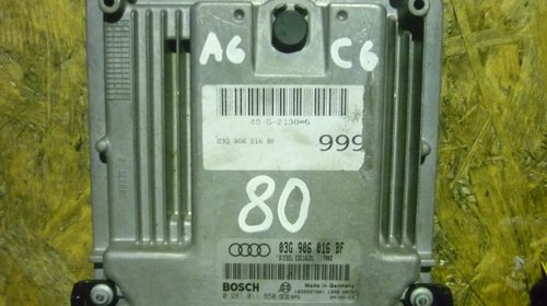 Calculator motor ECU Audi A6 C6 2.0 TDI 140cp