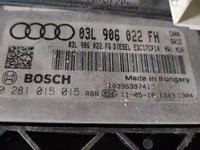 CALCULATOR MOTOR ECU AUDI GRUPUL VAG MOTOR CAHA 03L906022FH