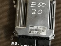 Calculator motor ECU BMW 520 Seria 5 E60/E61 2.0 d 7 801 711/ 0 281 013 251