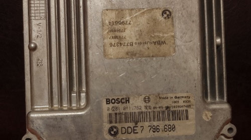 Calculator motor Ecu Bmw 535D E60 e61 DDE7796