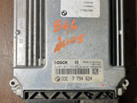 Calculator motor ECU BMW e46 2.0 d 150cp euro 4 cod: 7794624