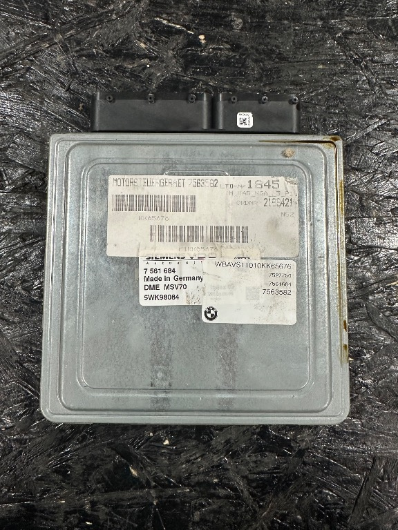 Calculator motor ECU BMW N52 - Cod 12 14 8 626 057 (DME MSV80 / MSV90) - imagine 1