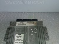 Calculator Motor (ECU) Citroen C3 I (2002-2009) 1.4i 216476260 9648293980 s2pm-380