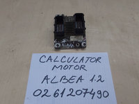 Calculator Motor ECU Fiat Albea 1.2 Benzina 80 CP(2001-2009)cod 0261207490