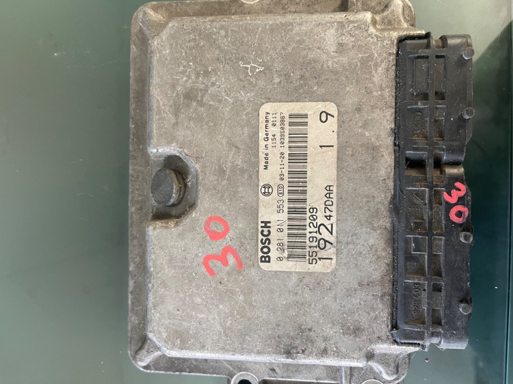 CALCULATOR MOTOR ECU FIAT STILO 1.9 JTD