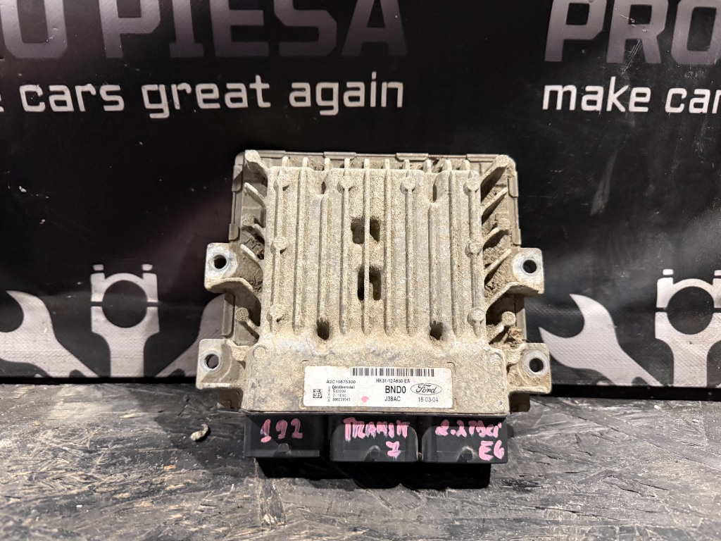 Calculator Motor ECU Ford Transit 2.2 TDCi Continental SID209 - Cod HK31-12A650-EA - imagine 1