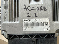 Calculator motor ECU Honda Accord 2.2 I-CTD 0281012548 37820-RBD-E71
