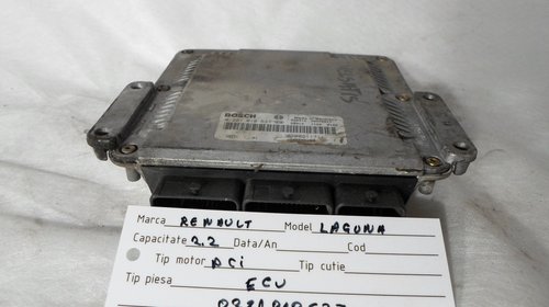 Calculator motor ECU laguna II 2,2 DCI Bosch 