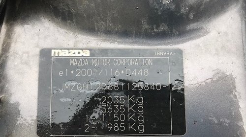 Calculator motor ECU Mazda 6 2008 limuzina 2.0