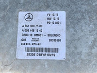 Calculator motor (ECU) Mercedes C CLass W 204 2.2 diesel 2012 A6519007500 A0064461540