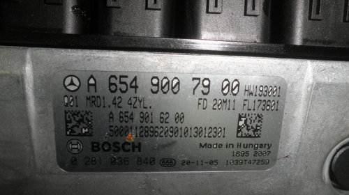 Calculator Motor / ECU Mercedes E Class W213 2.0 CDI A6549007900