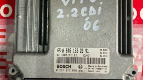 Calculator motor ECU Mercedes Vito W639 2.2 C