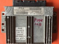 Calculator Motor ECU Peugeot 206 1.4 benzina 1998-2005 Cod: 9646988680