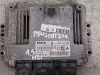 Calculator Motor ECU Peugeot 206 1.4hdi 0281012528 9663475680