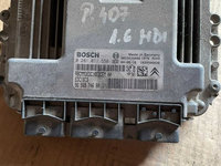 Calculator motor/ecu Peugeot 407 16 hdi cod 0281011558