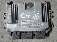 Calculator motor ECU Peugeot , Citroen 1.6 hdi cod : 0281013872