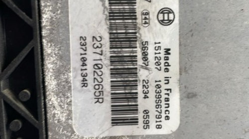 Calculator Motor ECU Renault Master 3 Opel Movano 2.3 Dci Euro 5 237102265R 0281030577