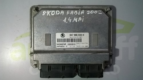 Calculator Motor [ECU] Skoda Fabia 1.4 MPI