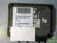 Calculator Motor (ECU) Volkswagen Golf IV (MK4 1997-2003) 1.6i 06A906019BF, 5WP485804 G V&acirc;nz?tor Gold ECU Ca