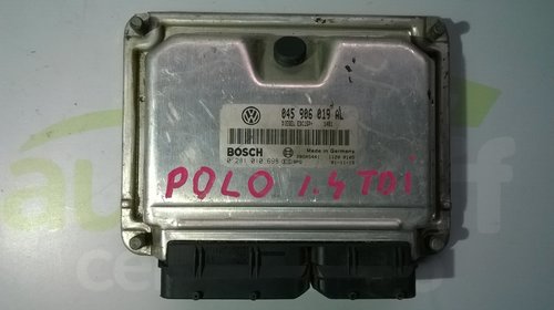 Calculator Motor (ECU) Volkswagen Polo 1.4 TD