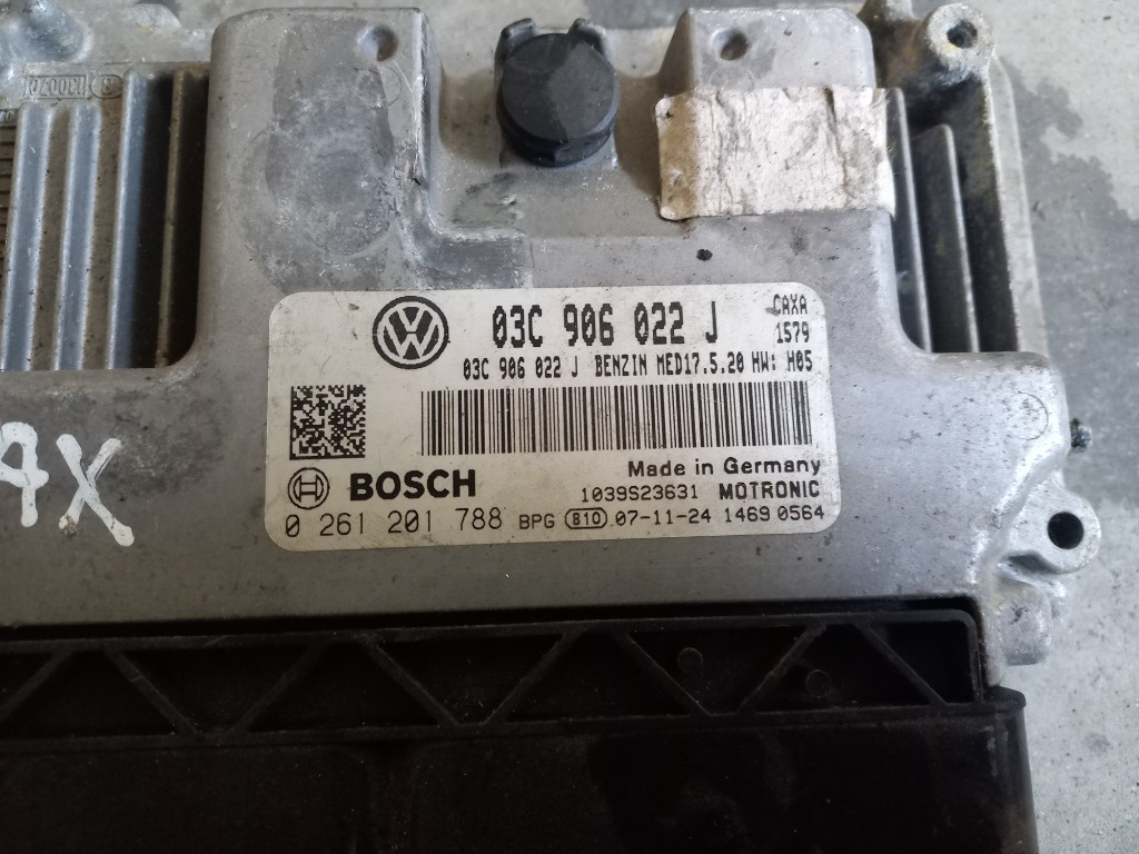 CALCULATOR MOTOR ECU VW 1.4 TSI CAXA COD