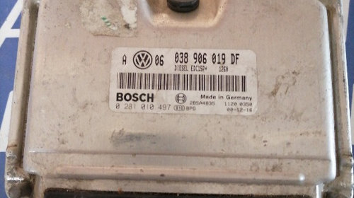 Calculator motor ECU Vw Golf 4 Bora 1.9 TDI A