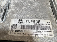 Calculator Motor ECU,VW Passat 2.0 TDI,COD 03L 907 309,03L907309,Cod Bosch 0 281 015 029