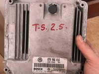 Calculator motor ECU VW Transporter T5 2005 2.5 tdi AXD - cod: 070906016, 0281010732